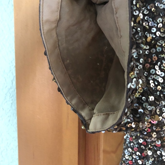 Vince for Bergdorf Goodman Gold Sequin Top - Picture 4 of 13